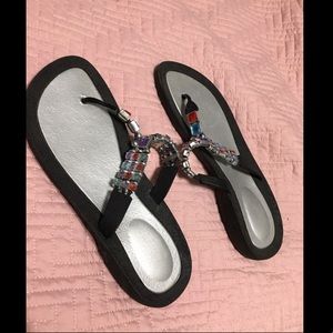 Rhinestone Flip Flops GUC